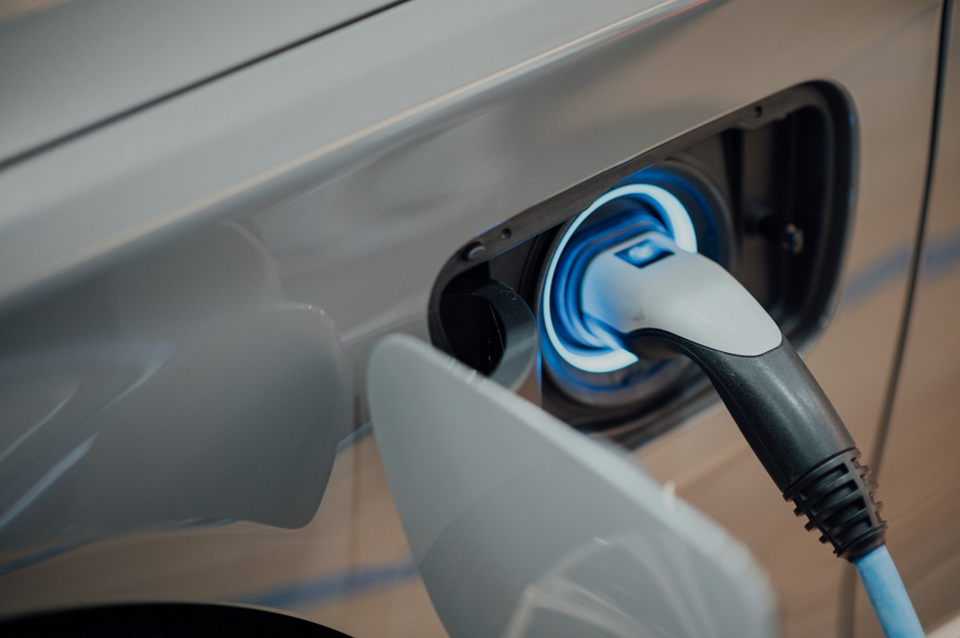 Elektroauto an einer Wallbox